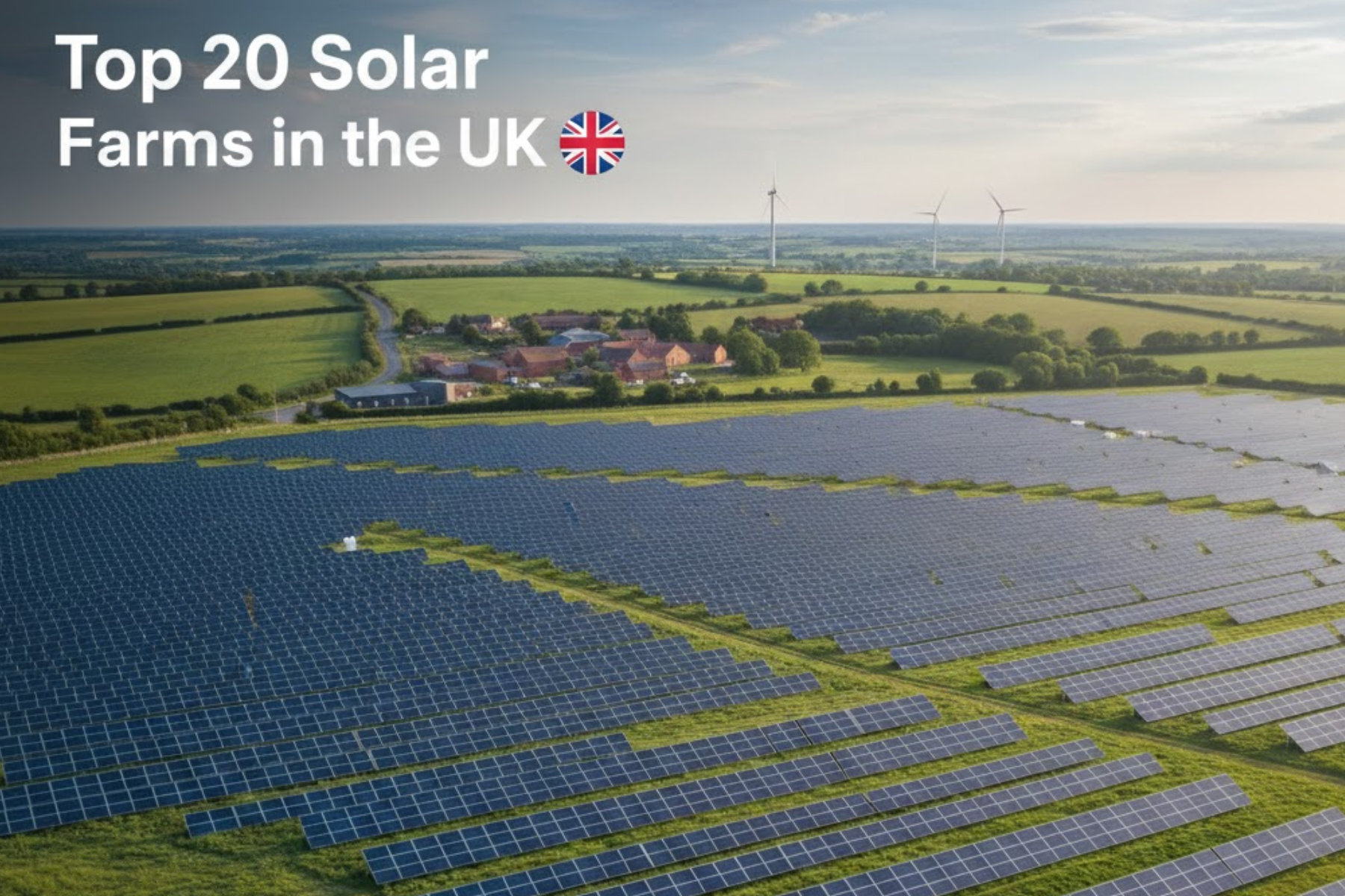 Top 20 Solar Farms in the UK